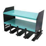 Darrahopens Tools > Tools Storage > Wall Storage Racks Power Tool Organizer 4 Slots Iron Structure Multifunctional Compact Drill Holder Wall Mount for Workshop Warehouse Blue In Australia - Darrahopens