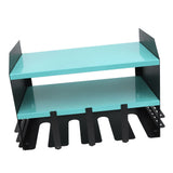 Darrahopens Tools > Tools Storage > Wall Storage Racks Power Tool Organizer 4 Slots Iron Structure Multifunctional Compact Drill Holder Wall Mount for Workshop Warehouse Blue In Australia - Darrahopens
