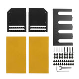 Darrahopens Tools > Tools Storage > Wall Storage Racks Power Tool Organizer 4 Slots Iron Structure Multifunctional Compact Drill Holder Wall Mount for Workshop Warehouse Yellow In Australia - Darrahopens
