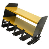 Darrahopens Tools > Tools Storage > Wall Storage Racks Power Tool Organizer 4 Slots Iron Structure Multifunctional Compact Drill Holder Wall Mount for Workshop Warehouse Yellow In Australia - Darrahopens