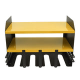 Darrahopens Tools > Tools Storage > Wall Storage Racks Power Tool Organizer 4 Slots Iron Structure Multifunctional Compact Drill Holder Wall Mount for Workshop Warehouse Yellow In Australia - Darrahopens