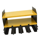 Darrahopens Tools > Tools Storage > Wall Storage Racks Power Tool Organizer 4 Slots Iron Structure Multifunctional Compact Drill Holder Wall Mount for Workshop Warehouse Yellow In Australia - Darrahopens