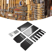 Darrahopens Tools > Tools Storage > Wall Storage Racks Power Tool Organizer Wall Mount 5 Slot Electric Drill Storage Rack Heavy Duty Drill Holder for Garage Workshop Warehouse Black In Australia - Darrahopens