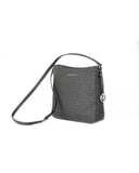 Darrahopens Women's Fashion > Accessories Jet Set Travel Large Messenger Crossbody Bag with MK Signature Print PVC and Saffiano Leather Trim One Size Women