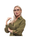 Darrahopens Women's Fashion > Accessories Lozza Unisex's Yellow Unisex Optical Frames - One Size