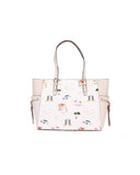 Darrahopens Women's Fashion > Accessories Michael Kors Gilly Large Travel Print Drawstring Tote Bag One Size Women