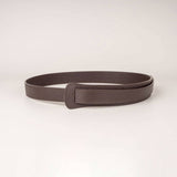 Darrahopens Women's Fashion > Accessories Peroz Ida Women's Brown Leather Knot Belt
