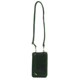 Darrahopens Women's Fashion > Accessories Pierre Cardin Ladies Leather Cross Body Bag/Wallet Bag/Clutch Wallet - Emerald
