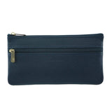 Darrahopens Women's Fashion > Accessories Pierre Cardin Ladies Womens Genuine Soft Leather Italian Wallet - Navy