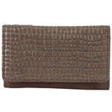 Darrahopens Women's Fashion > Accessories Pierre Cardin Womens Italian Leather Wallet Coin Purse ID Card Holder - Mocha