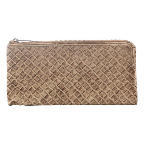 Darrahopens Women's Fashion > Accessories Pierre Cardin Womens Soft Rustic Leather Wallet Coin RFID Purse - Latte