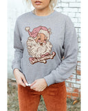 Darrahopens Women's Fashion > Activewear Azura Exchange Santa Clause Graphic Sweatshirt - M