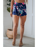 Darrahopens Women's Fashion > Bottoms Azura Exchange Drawstring Floral Shorts - S