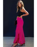 Darrahopens Women's Fashion > Bottoms Azura Exchange High Waist Wide Leg Pants - M