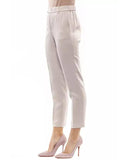 Darrahopens Women's Fashion > Bottoms Regular Waist Trousers With Elastic Band 44 IT Women