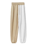 Darrahopens Women's Fashion > Bottoms Two-Tone Drawstring Sweatpants with Side Pockets S Women