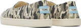 Darrahopens Women's Fashion > Casual Shoes TOMS Womens Casual Canvas Slip On Sneakers Shoes Espadrilles - Army Camo Camouflage - US 9