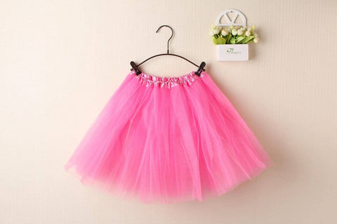 Darrahopens Women's Fashion > Dresses & Playsuits New Adults Tulle Tutu Skirt Dressup Party Costume Ballet Womens Girls Dance Wear, Pink, Kids