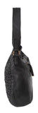 Darrahopens Women's Fashion > Handbags Pierre Cardin Woven Leather Ladies Cross-Body Bag - Black