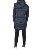 Darrahopens Women's Fashion > Jackets & Coats Technical Fabric Hooded Jacket with Zipper Closure S Women