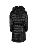 Darrahopens Women's Fashion > Jackets & Coats Womens Long Down Jacket with Hood and Button Closure XL Women