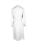 Darrahopens Women's Fashion > Jackets & Coats Wool Coat with Raglan Sleeves and Ribbon Belt Closure 42 IT Women