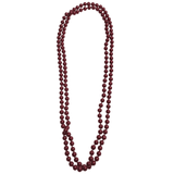 Darrahopens Women's Fashion > Jewellery 74cm LONG PEARL NECKLACE 1920s Gatsby Flapper Burlesque Gangster Costume Party - Red