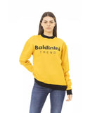 Darrahopens Women's Fashion > Knitwear & Sweaters Long Sleeve Fleece Hoodie with Front Logo M Women