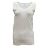 Darrahopens Women's Fashion > Sleepwear Womens Merino Wool Top Pants Thermal Leggings Long Johns Underwear Pajamas, Women's Singlet - Beige, 10-12