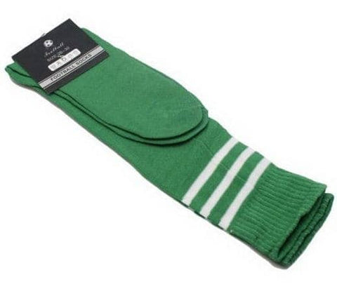 Darrahopens Women's Fashion > Socks & Hosiery Mens Womens Sports Breathable Tube Long High Socks Knee Warm Casual Footy Soccer, Green