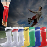Darrahopens Women's Fashion > Socks & Hosiery Mens Womens Sports Breathable Tube Long High Socks Knee Warm Casual Footy Soccer, Red