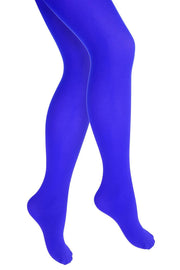 Darrahopens Women's Fashion > Socks & Hosiery Pantyhose Tights Stockings Hosiery Womens Ladies Plain Colours - Blue