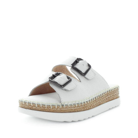 Darrahopens Women's Fashion > Thongs & Sandals JUST BEE Women's CASSIA Sandals White 36EU