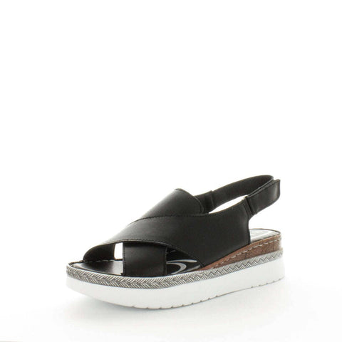 Darrahopens Women's Fashion > Thongs & Sandals JUST BEE Women's CHIPATA Sandals Black 40EU