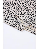 Darrahopens Women's Fashion > Tops & T-shirts Azura Exchange Animal Spotted Print Long Sleeve Top - S