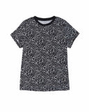 Darrahopens Women's Fashion > Tops & T-shirts Azura Exchange Cheetah Print Short Sleeve T Shirt - M