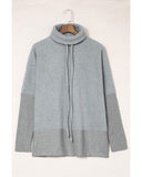 Darrahopens Women's Fashion > Tops & T-shirts Azura Exchange Contrast Dolman Sleeve Pullover Top - M