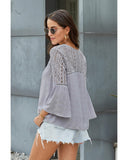 Darrahopens Women's Fashion > Tops & T-shirts Azura Exchange Crochet Blouse - S