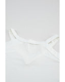 Darrahopens Women's Fashion > Tops & T-shirts Azura Exchange Cut-out Cold Shoulder Mesh Striped Long Sleeve T-shirt - 2XL