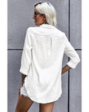 Darrahopens Women's Fashion > Tops & T-shirts Azura Exchange Embossed Button Shirt - XL