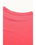 Darrahopens Women's Fashion > Tops & T-shirts Azura Exchange Flag Heart Print Graphic Tee - S