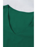 Darrahopens Women's Fashion > Tops & T-shirts Azura Exchange Flare Sleeve V Neck Loose Blouse - S