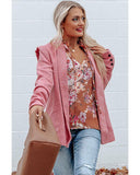 Darrahopens Women's Fashion > Tops & T-shirts Azura Exchange Floral Split V Neck Bubble Sleeves Shift Top - M