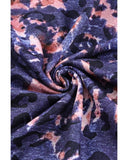 Darrahopens Women's Fashion > Tops & T-shirts Azura Exchange Leopard Cold Shoulder Top - M