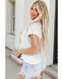 Darrahopens Women's Fashion > Tops & T-shirts Azura Exchange Leopard Lightning Graphic Tee - M