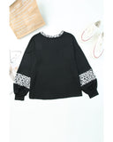 Darrahopens Women's Fashion > Tops & T-shirts Azura Exchange Leopard Print Balloon Sleeve Top - S