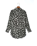 Darrahopens Women's Fashion > Tops & T-shirts Azura Exchange Leopard Print Tunic Shirt - S