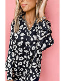 Darrahopens Women's Fashion > Tops & T-shirts Azura Exchange Leopard Print Tunic Shirt - S