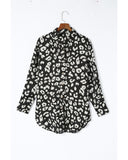 Darrahopens Women's Fashion > Tops & T-shirts Azura Exchange Leopard Print Tunic Shirt - S