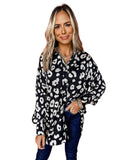 Darrahopens Women's Fashion > Tops & T-shirts Azura Exchange Leopard Print Tunic Shirt - S